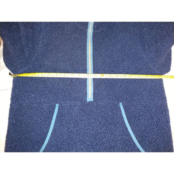 Under Armour Blue Fleece Pullover Size Medium - Picture 6 of 11